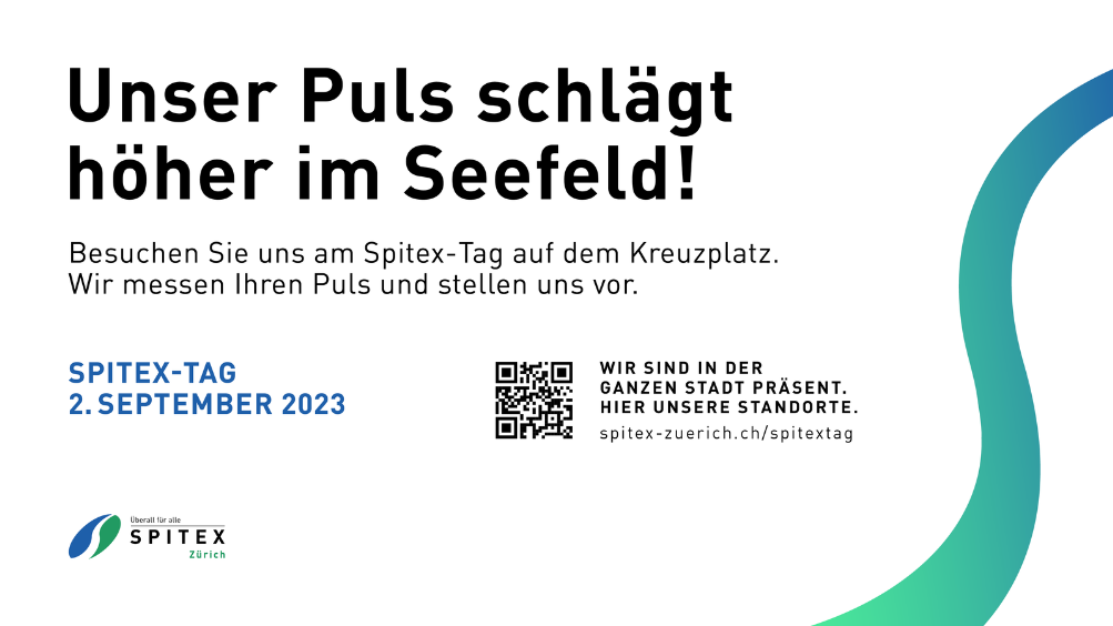 Eines der vielen Plakate zum Spitex-Tag