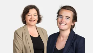 Ursina Zehnder und Daniela Bühler