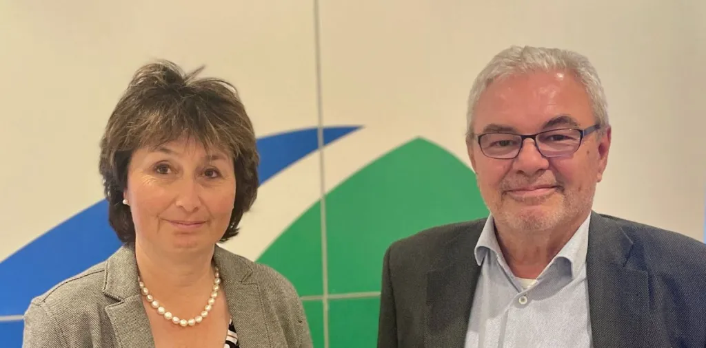 Ursula Enz und Jürg Neff, Co-Verwaltungsratspräsidenten der Spitex Zürich AG